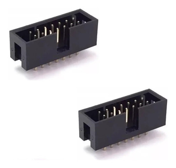 Conector Macho 10 Pines Recto P/hembra Cable Plano P/ci X20 0 Conector Macho 10 Pines Recto P/hembra Cable Plano P/ci X20 0