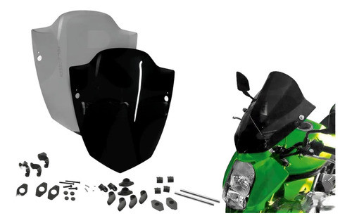 Parabrisa Benelli Tnt 300 Negro Proscreen Moto Avenida 0