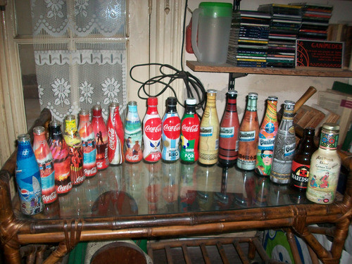 Botellas Vacias Coca Pepsi Quilmes Etc. Lote Por 18 0