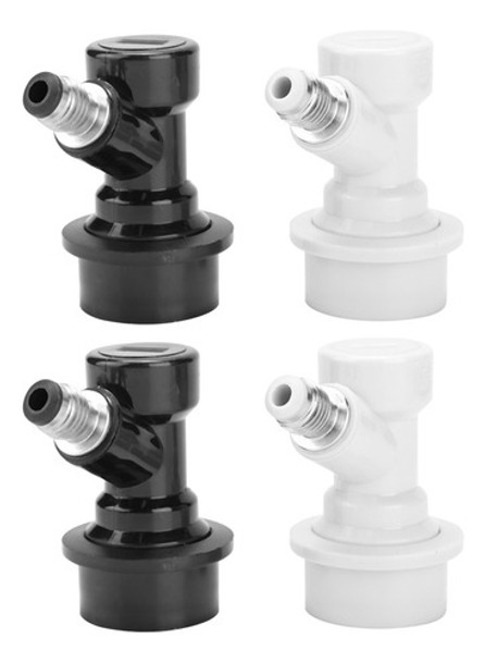 Ball Lock, 4 Peças, 1/4, Barril De Aço Inoxidável 0