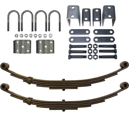 Kit De Elasticos Trailer Casa Rodante Completo 0