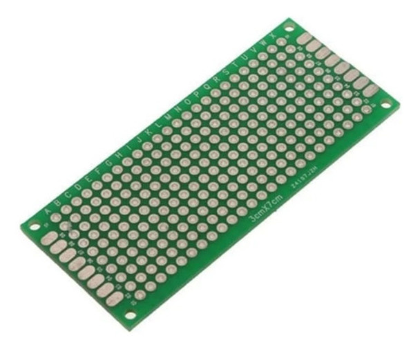 Placa Experimental Perforada Pcb 30x70 2 Caras Arduino Nodo 0