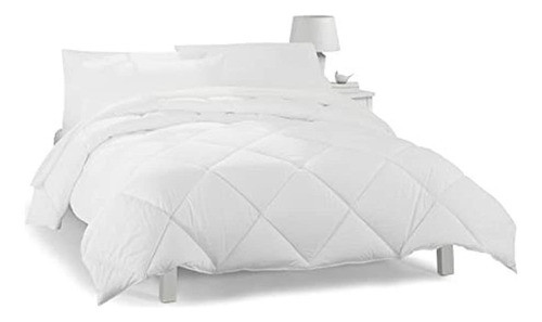 Edredón Alternativo De Plumón De Microfibra Cosida Acolchada 0