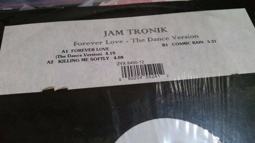 Jam Tronik Forever Love (the Dance Version) Vinilo Maxi 0