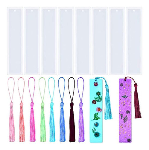 Diy Marcapáginas Resina Molde Grande Marcapáginas Molde De S 0