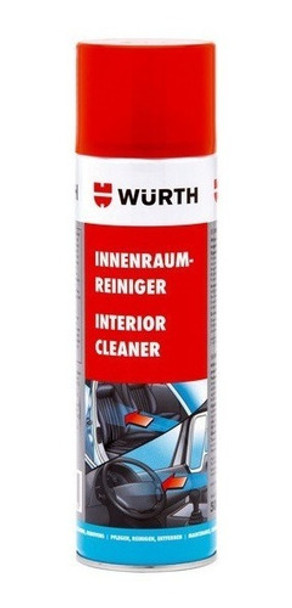 Limpia Interiores Y Tapizados En Espuma Wurth 500ml 0