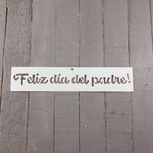 Stencil Pi Medida 5x25 Cm Modelo Aa21 {003-0000253_aa21} 0
