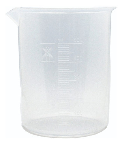 Vaso De Precipitados - Plastico - 500 Ml. 0