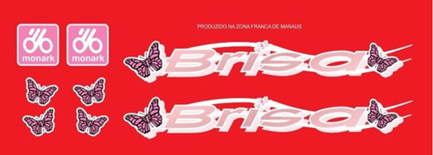 Adesivo Bicicleta Antiga Brisa Infantil Aro 16 Premium 0