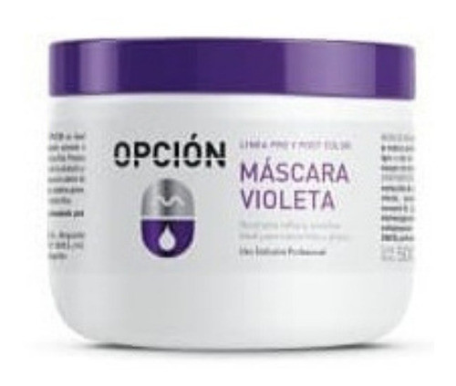 Mascara Violeta Matizadora Opcion 500g 0