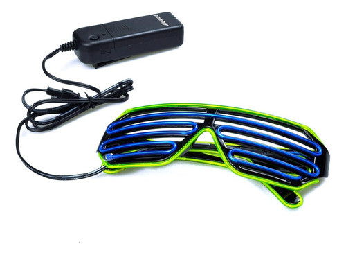 Lentes Led Para Cotillón Gafas Con Luz A Pila Mod2 0