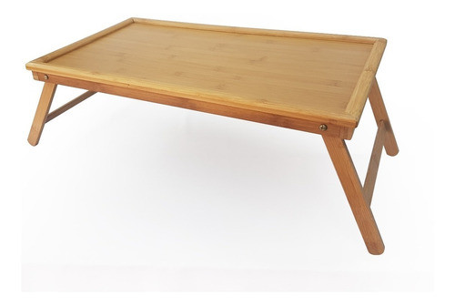 Bandeja De Cama Bambu Mesa De Servicio Calidad Premium 0