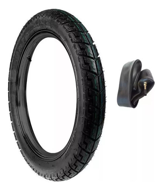 Cubierta Trasera 90-90-18 + Camara Suzuki Ax 100 M Coyote 0