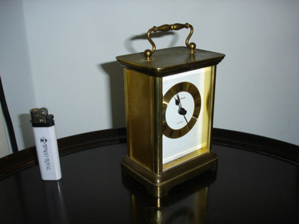 Reloj Antiguo Aleman Staiger Para Decoracion Tipo Carruaje 0