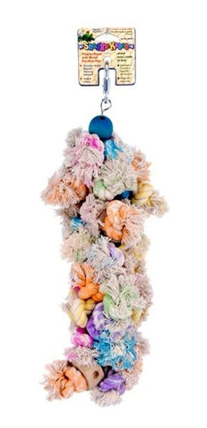 Penn-plax Ba933 Juguetes Para Pajaros Shaggy Kabob, X-large 0