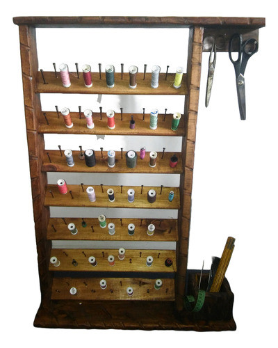 Mueble Para Hilos En Madera (organizador) 0