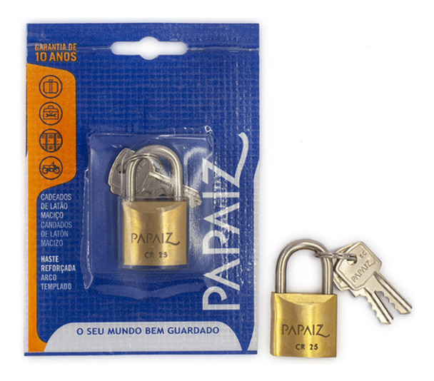 Candado Papaiz 25 Mm 0