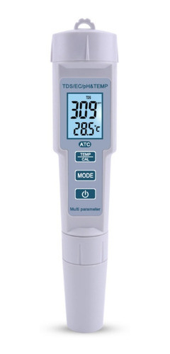 Medidor De Condutividade 4 Em 1 Ph/tds/ec/temp 0