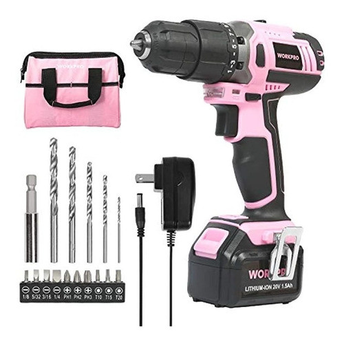 Workpro Juego De Destornilladores De Iones De Litio Inalamb 0