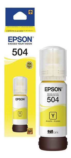 Tinta Original Epson T5044 Yell 70ml L4150 L4160 0 Tinta Original Epson T5044 Yell 70ml L4150 L4160 0