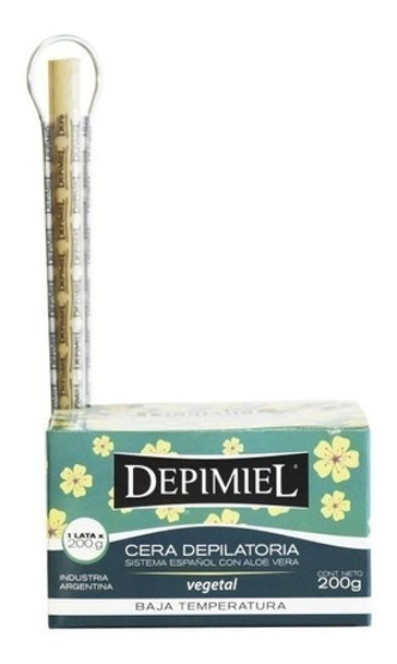 Cera Para Depilar Vegetal X 200grs Depimiel Sistema Español 0