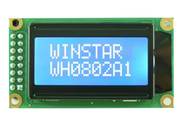 Display Winstar Wh0802a1-tmi-jt Lcd Alfanumerico 8x2 Electro 0
