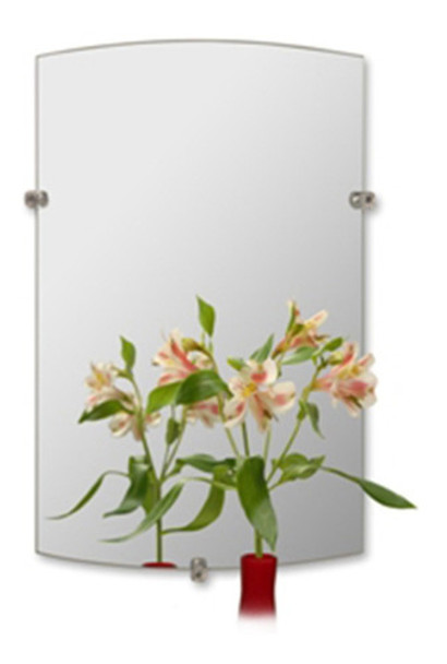 Espejo Baño Reflejar Con Bordes Pulidos 30 X 50 Cm Moderno 0