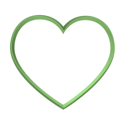 Corazón 8cm Cortante Para Galletas 0