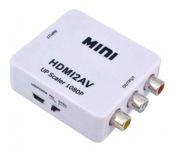 Adaptador Conversor Hdtv A Rca Av Full Hd Tv Led Audio Vídeo 0 Adaptador Conversor Hdtv A Rca Av Full Hd Tv Led Audio Vídeo 0