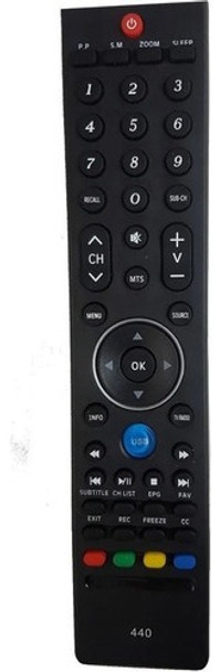 Control Remoto Lcd 440 Para Tv Hitachi Sanyo Philco Noblex 0