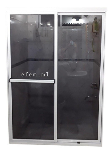 Mampara De Baño En Acrilico Corredizas Y Receptáculos 0