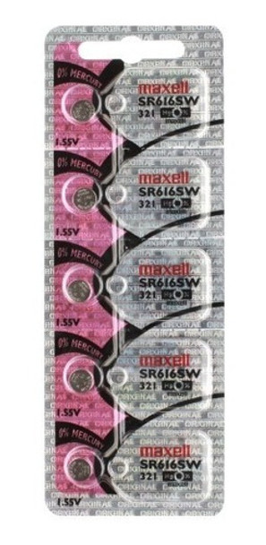 Pilas Maxell 321 Sr616sw X5 Unidades 0
