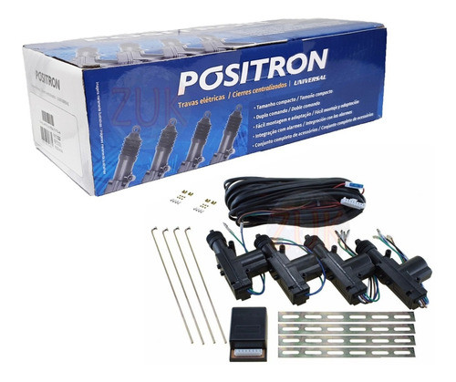 Cierre Electrico Positron Para Renault Clio Megane 19 Zuk 0