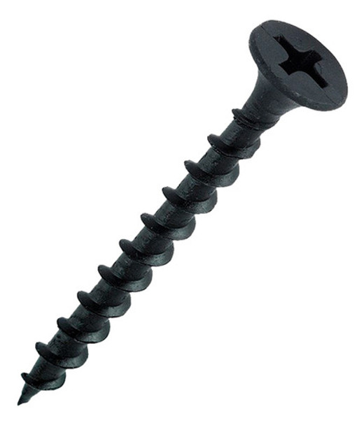 Tornillo Para Madera Autoperforante 6x2 1/4 Negro X 500 Uni. 0