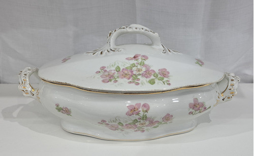 Antigua Sopera Guisera  Porcelana A. P. Limoges B90 0