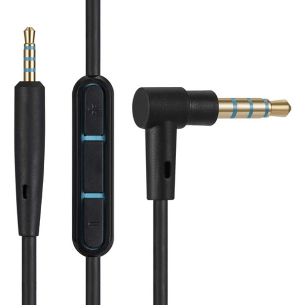 Reemplazar 2,5 A 3,5 Mm Audio Cable W/micrófono Para Comodid 0