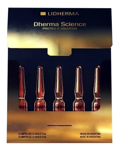 Dherma Science Proteo-c Solution 10 Unidades Lidherma 0