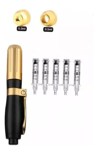 Hyaluron Pen Doble Cabezal0.3 0.5inyector Activos Con Agujas 0