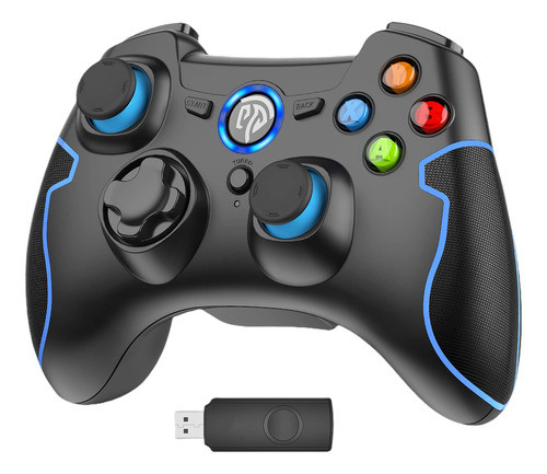 Easysmx Controlador De Juegos Inalámbrico 2.4g Con Vibración 0