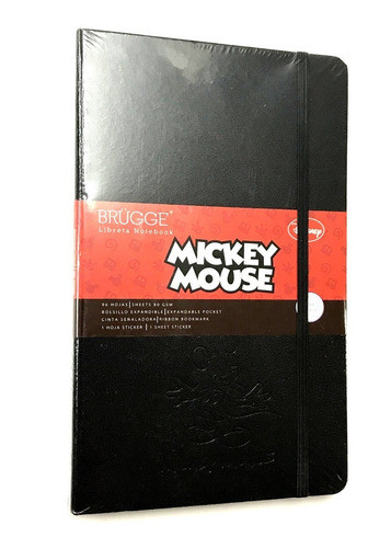 Libreta Brugge Mickey Mouse  96 Hojas 80 Grs. 0