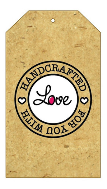 Tags Etiquetas Personalizadas Formato Clasico 6x4 Cms 0