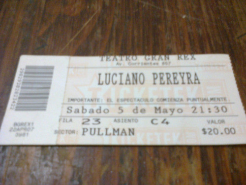 Entrada Luciano Pereyra 2007 0