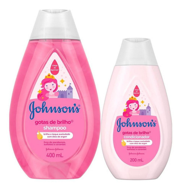 Kit Shampoo 400ml E Condicionador Gotas De Brilho 200ml 0