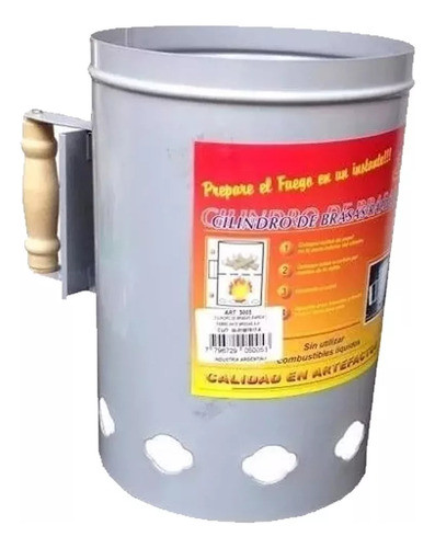 Brasas Rapidas Chimenea De Encendido Fuego Rapido Asado Impo 0