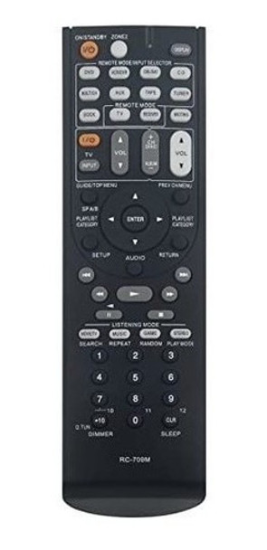 Control Remoto Rc-709m Para Onkyo Av Recep Txsr506 506b 506s 0