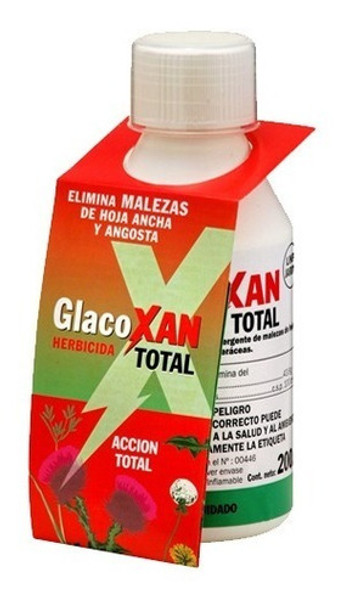 Glacoxan Total Herbicida Hoja Ancha Gramineas Maleza 100cc 0