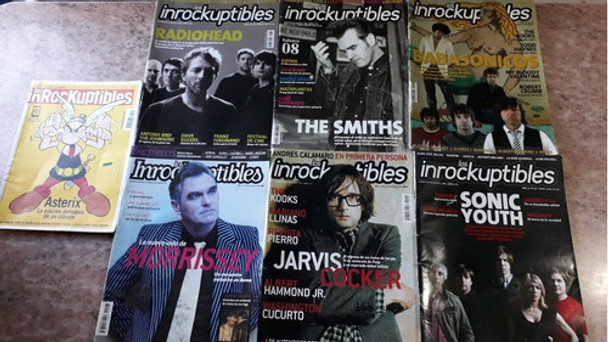 Los Inrockuptibles. Lote De 7 Revistas. Muy Buen Estado. 0