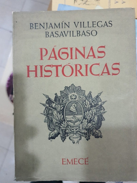 Libro:paginas Historicas-benjamin Villegas Basavilbaso 0