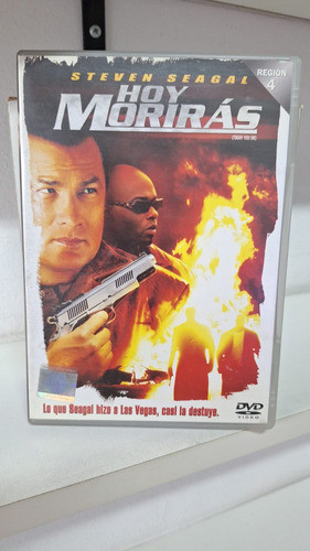 Dvd -- Hoy Moriras Con Steven Seagal 0