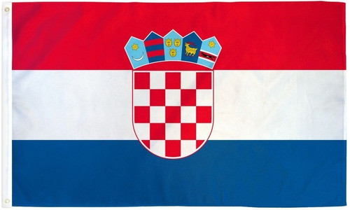 Bandera De Croacia 1,50mt X90cm 0